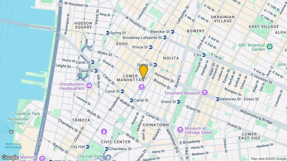 180 Lafayette St Map and Location Details