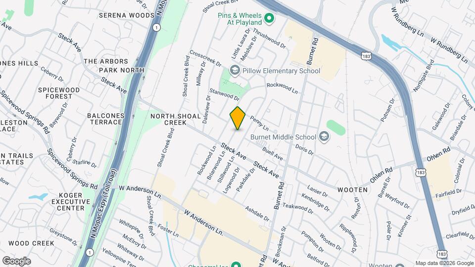 8213 Briarwood Ln Map and Location Details