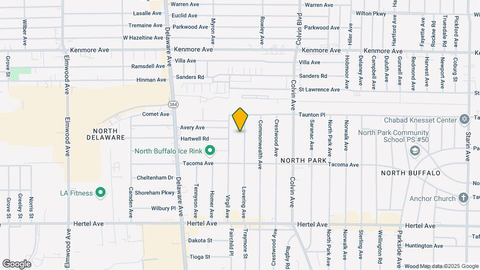 200 Lovering Ave, Unit 2 Mapa y Detalles de la Ubicación