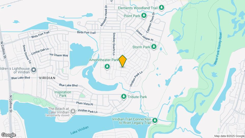 1803 Desert Willow Way Map and Location Details