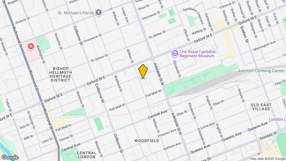 724 William St Map and Location Details