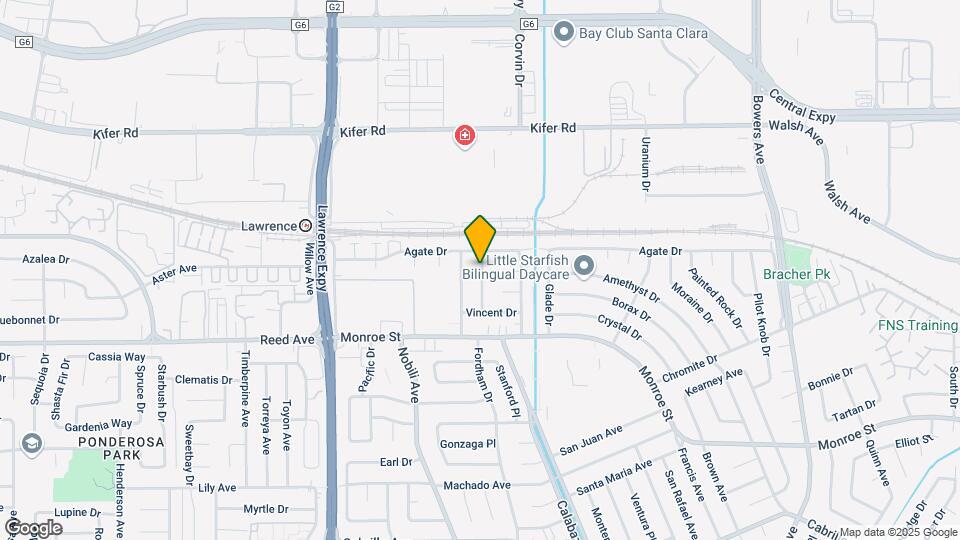 Sleek 1 bed/1 bath apartment near downtown... Map and Location Details