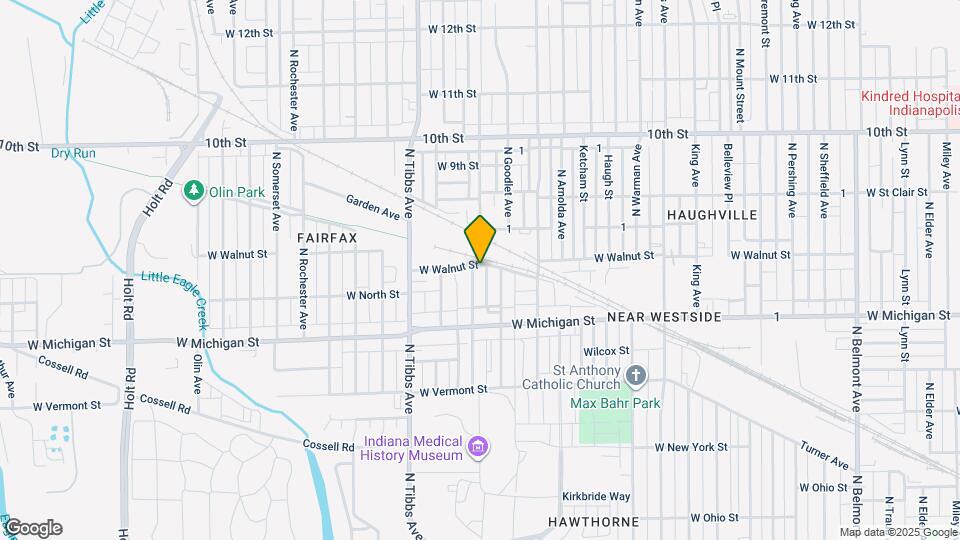 559 N Centennial St Map and Location Details