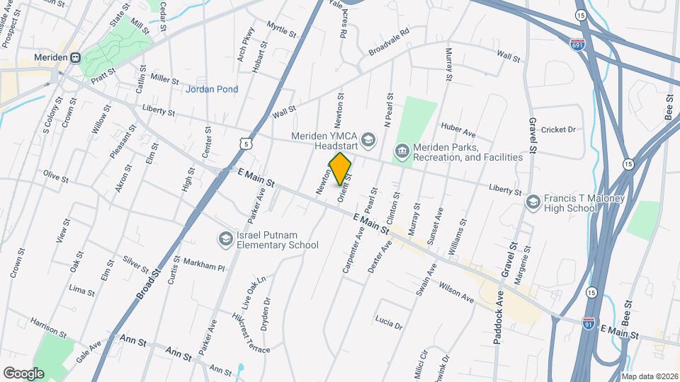 28 Orient St Map and Location Details