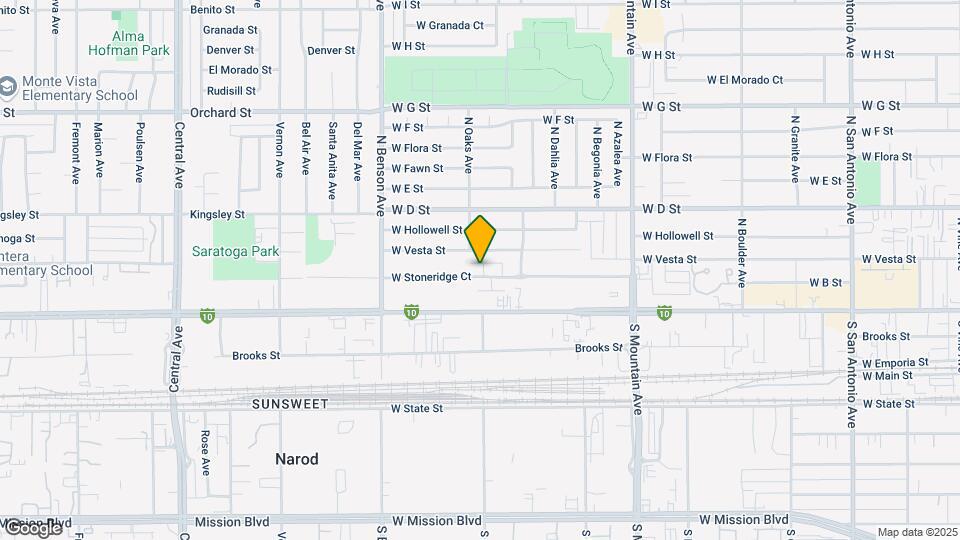 1356 W Stoneridge Ct Map and Location Details