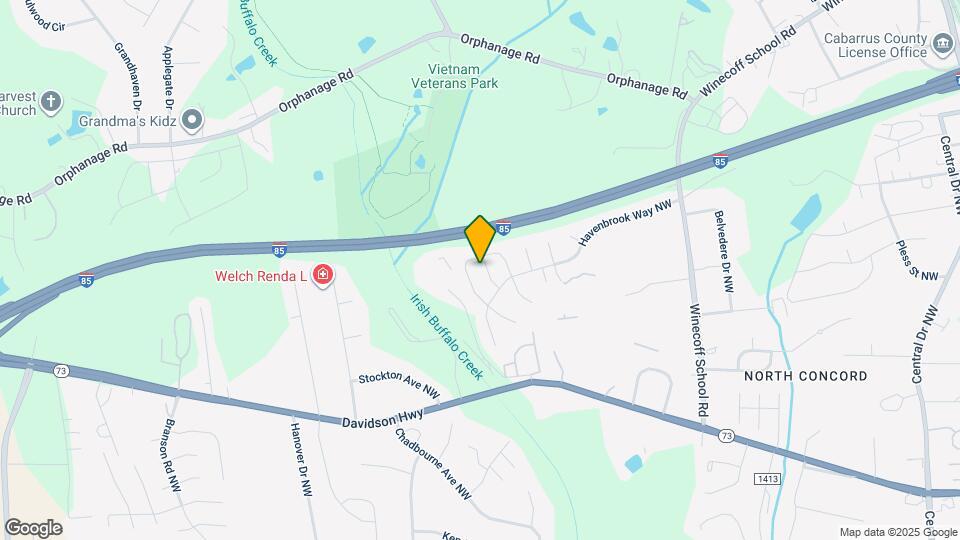 1475 Eschol Ln NW Map and Location Details