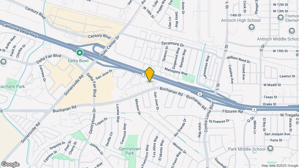 2615 Rutgers Ln Map and Location Details