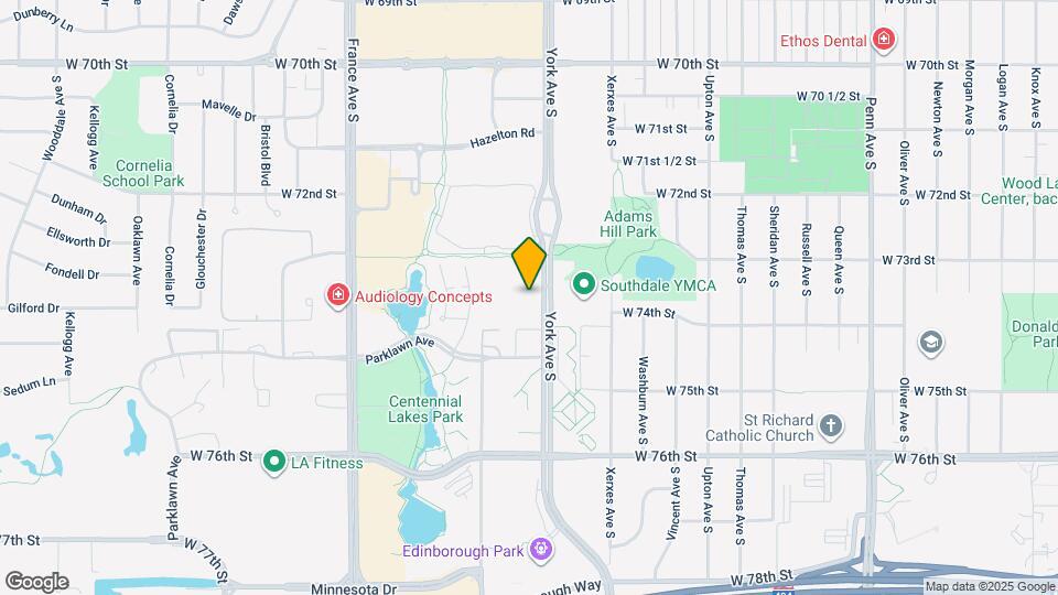 7350 York Ave S Map and Location Details