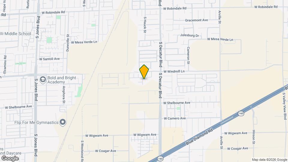 8160 Royal Arches St Map and Location Details