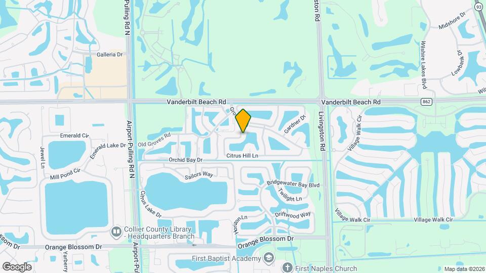 7728 Citrus Hill Ln Map and Location Details