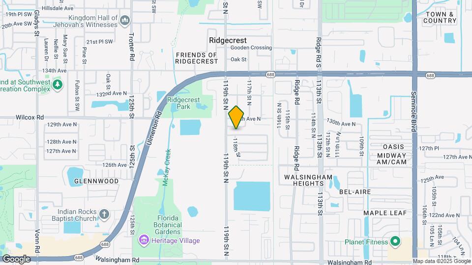 11839 129th Ave N Map and Location Details