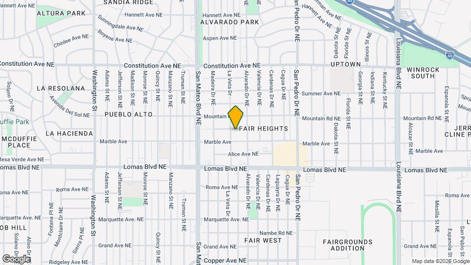 5504 Granite Ave NE Mapa y Detalles de la Ubicación