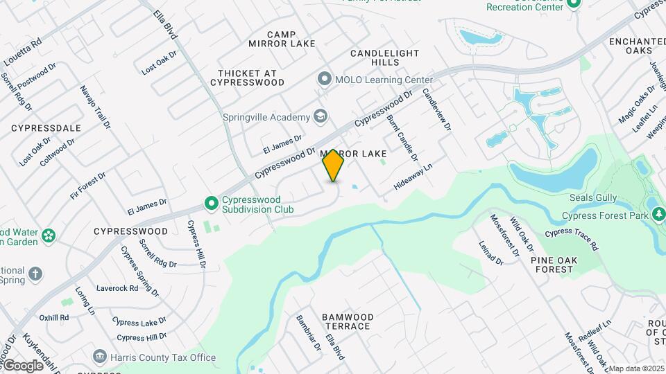 18307 Forest Elms Dr Map and Location Details