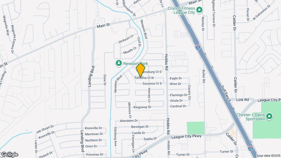 2111 Savanna Ct N Map and Location Details