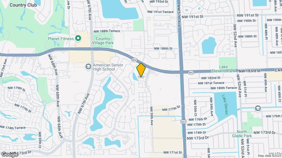 Miami Gardens Park Mapa y Detalles de la Ubicación