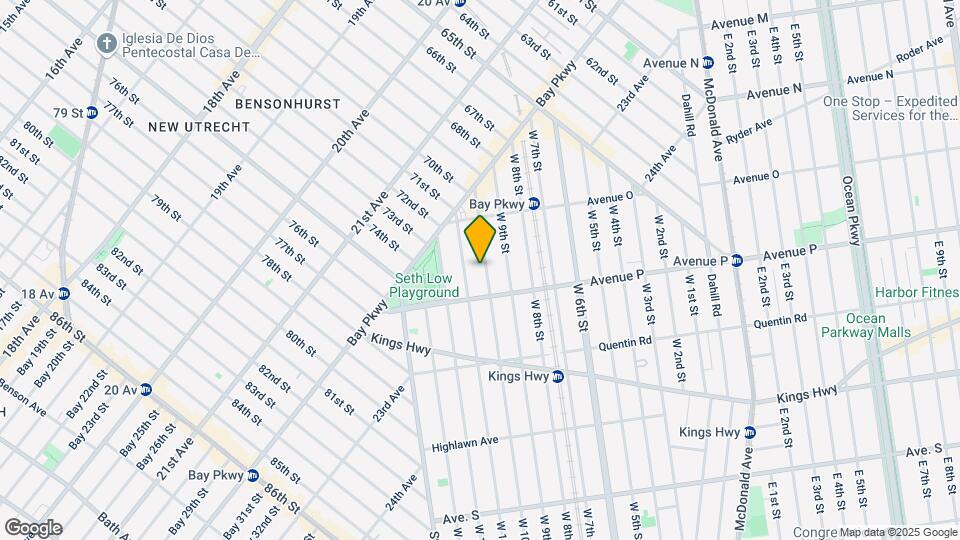 1568 W 10th St Map and Location Details
