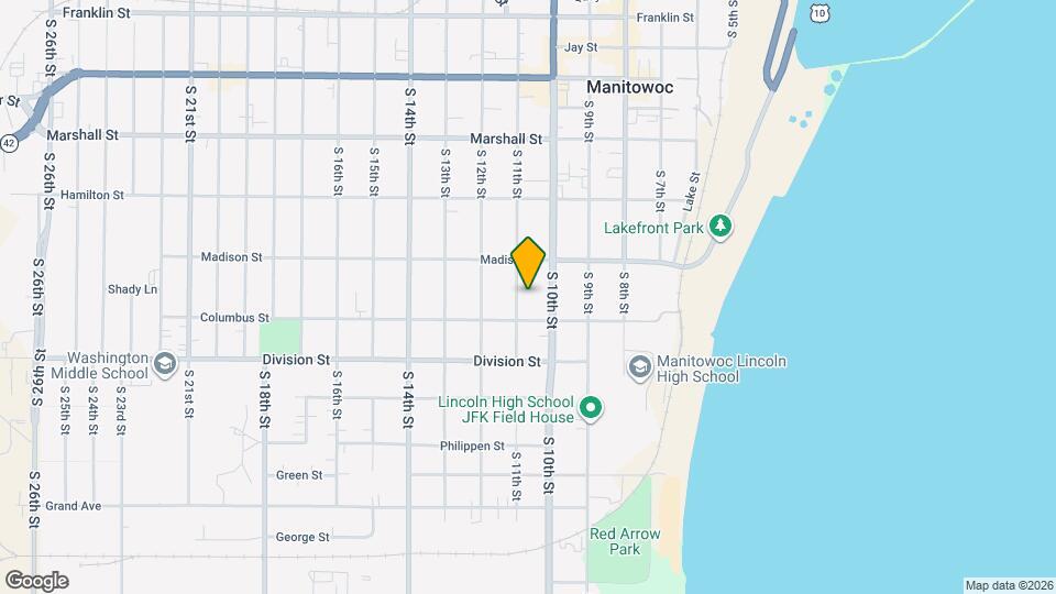 1321 S 11th St, Unit A Mapa y Detalles de la Ubicación