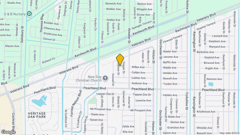 410 Kostner St Map and Location Details