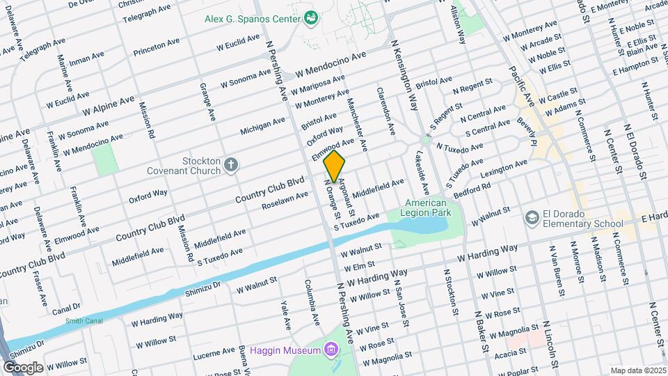 2236 N Orange St Map and Location Details