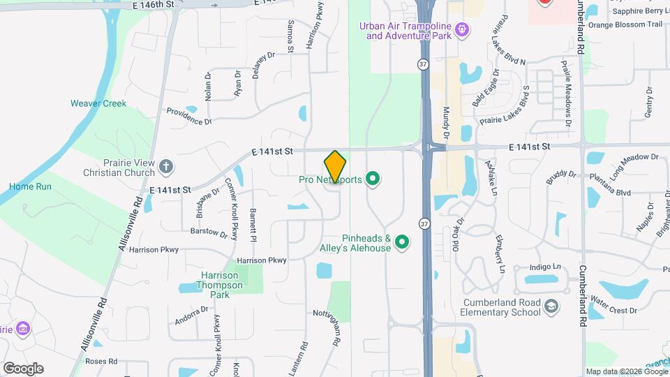 13968 Wakefield Pl Map and Location Details