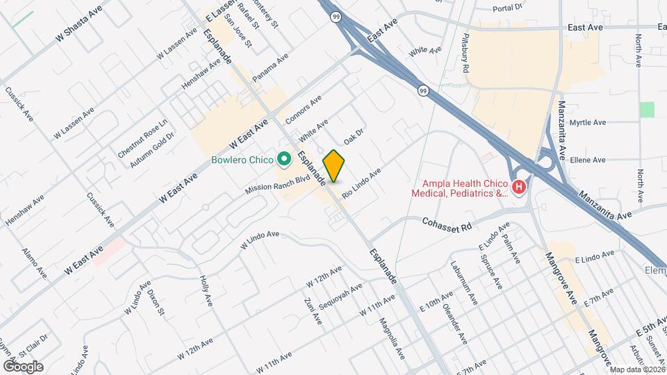 Oleander Community Housing Map and Location Details