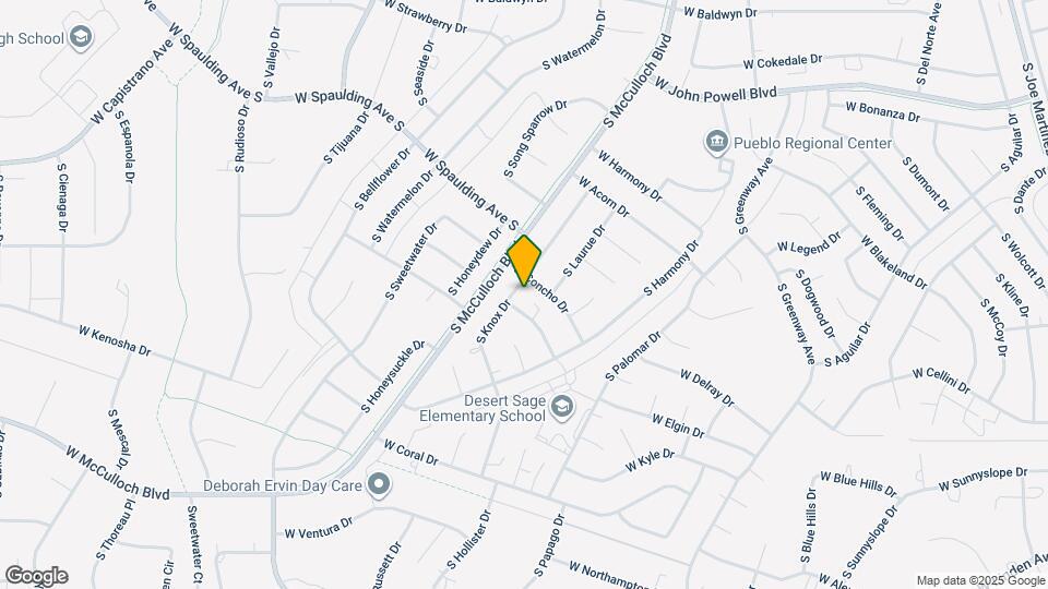 816-818 S Knox Dr Mapa y Detalles de la Ubicación
