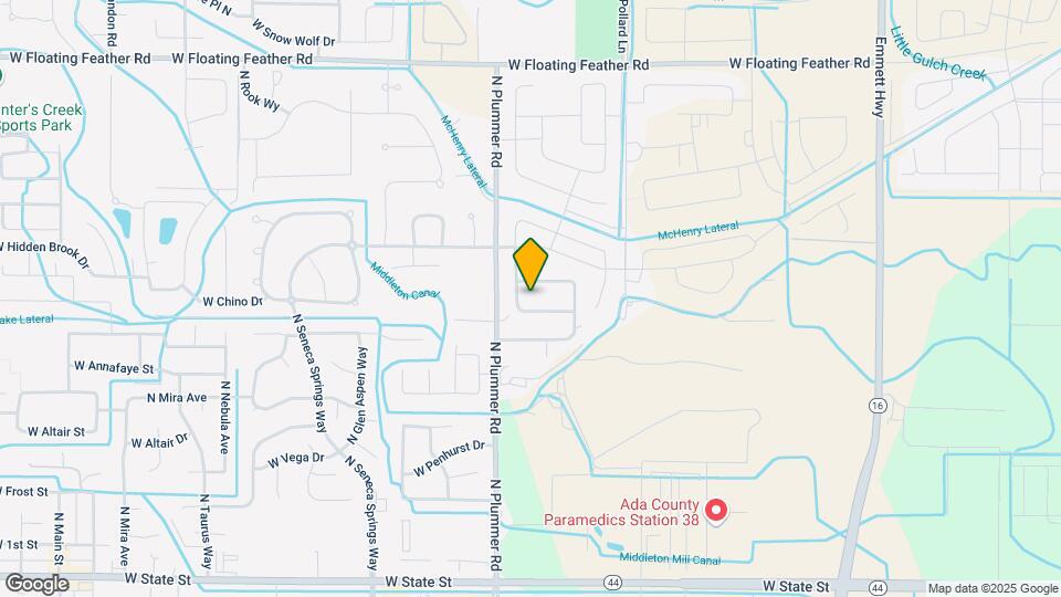 9472 W Chino St Map and Location Details
