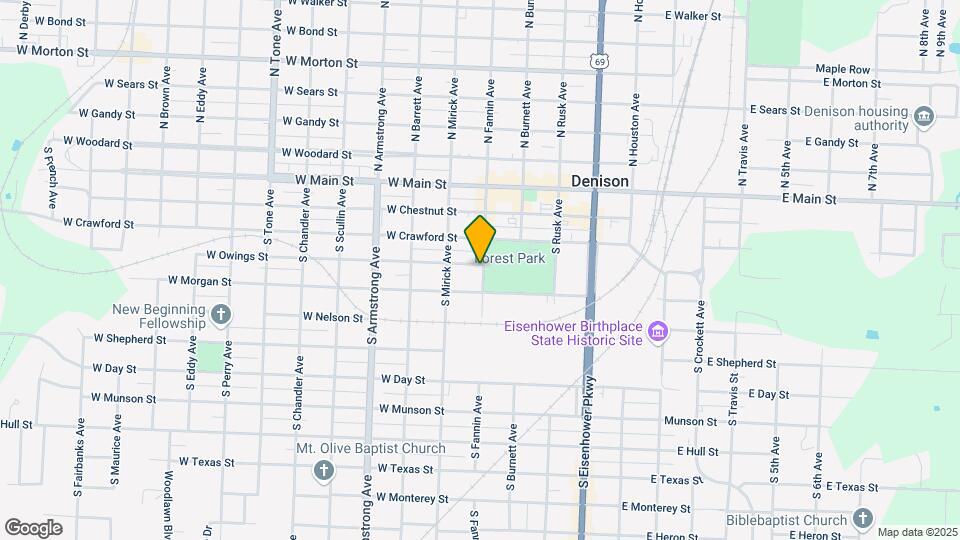 500 W Owings St Map and Location Details