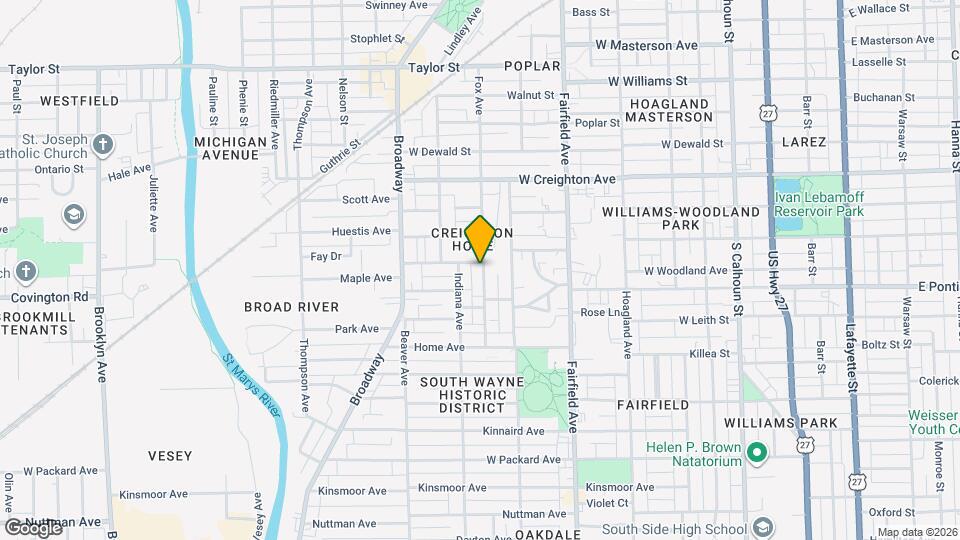 801 Grace Ave Map and Location Details