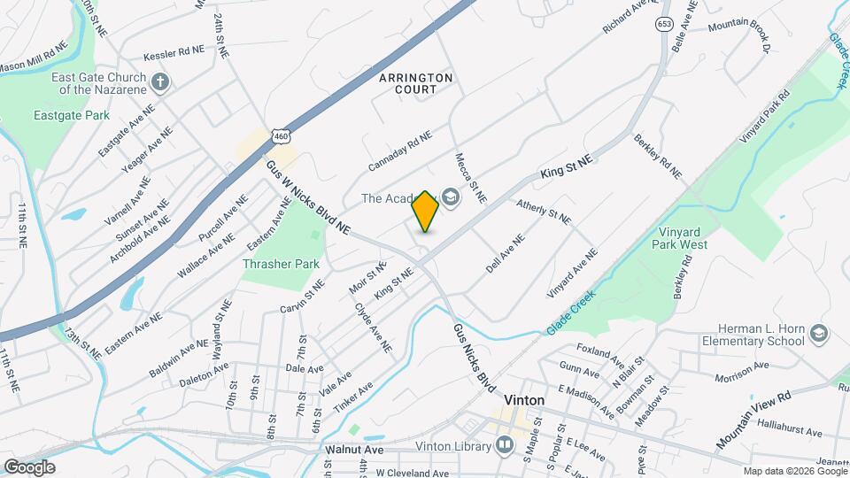 613 Vinton Mill Ct NE Map and Location Details