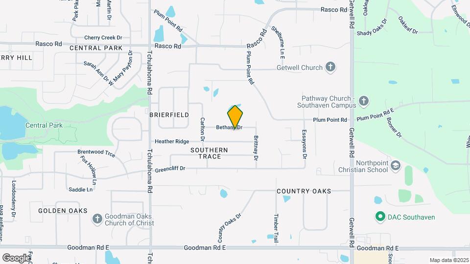 2417 Bethany Dr Map and Location Details