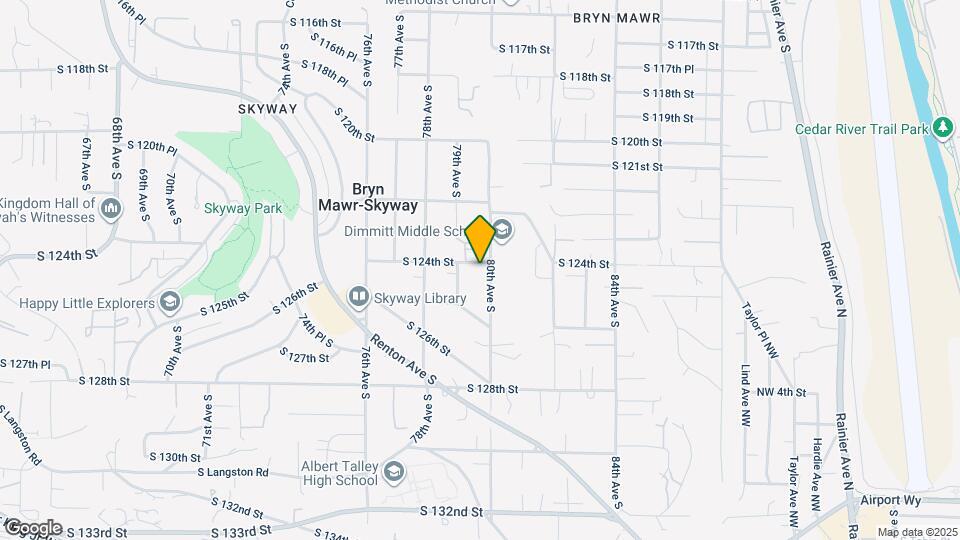 12405 80th Ave S Map and Location Details