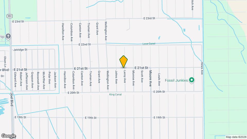3606 E 21st St Mapa y Detalles de la Ubicación