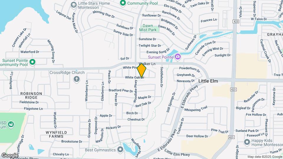 2316 White Oak Dr Mapa y Detalles de la Ubicación