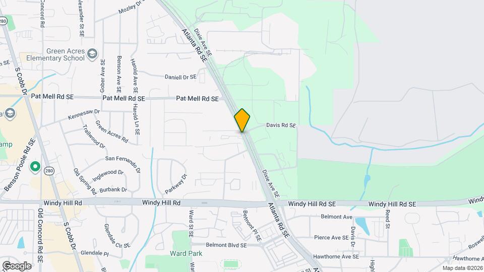 Georgian Oaks Apartments Mapa y Detalles de la Ubicación