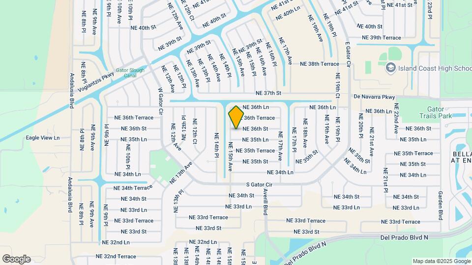 1504 NE 36th St Mapa y Detalles de la Ubicación