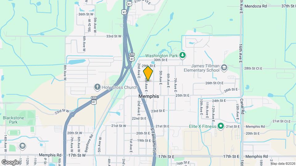 307 27th St E Map and Location Details