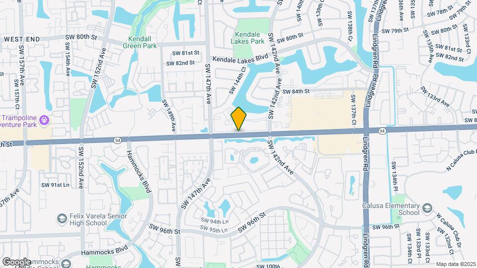 14321 N Kendall Dr Map and Location Details
