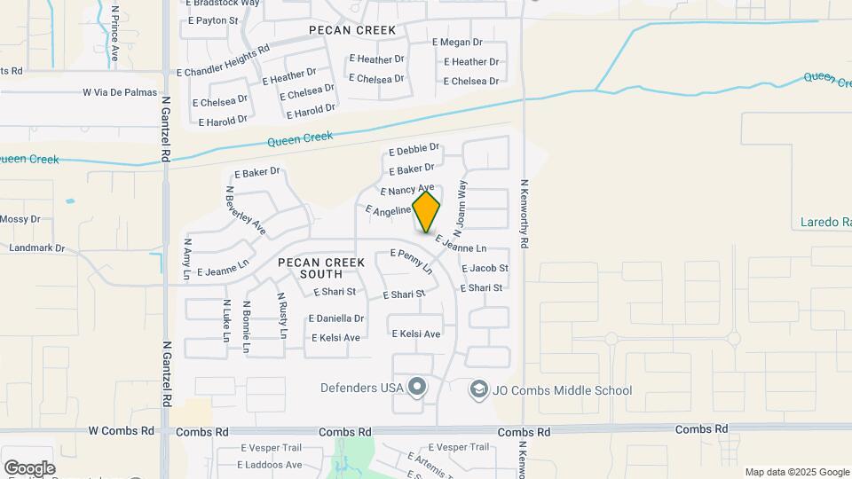 1417 E Jeanne Ln Map and Location Details