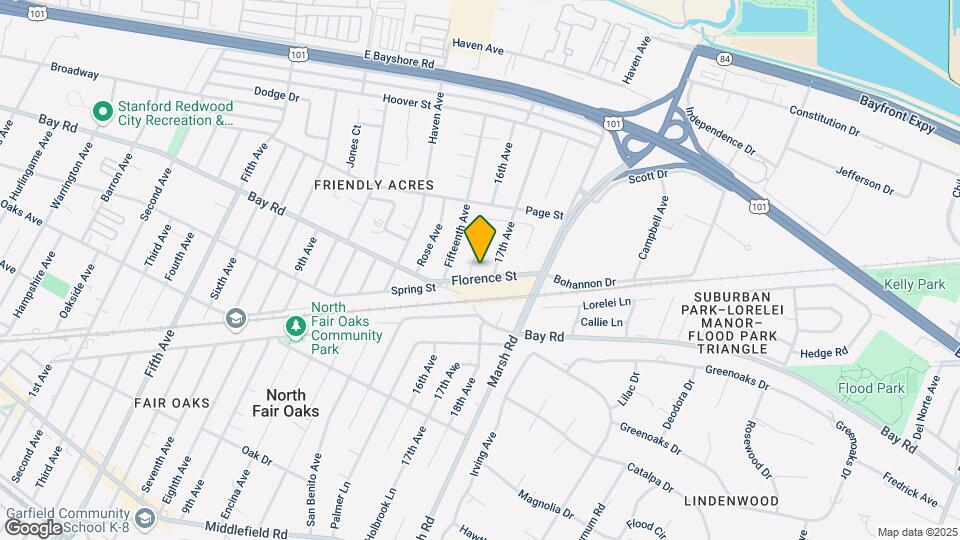 3639 Florence St Map and Location Details