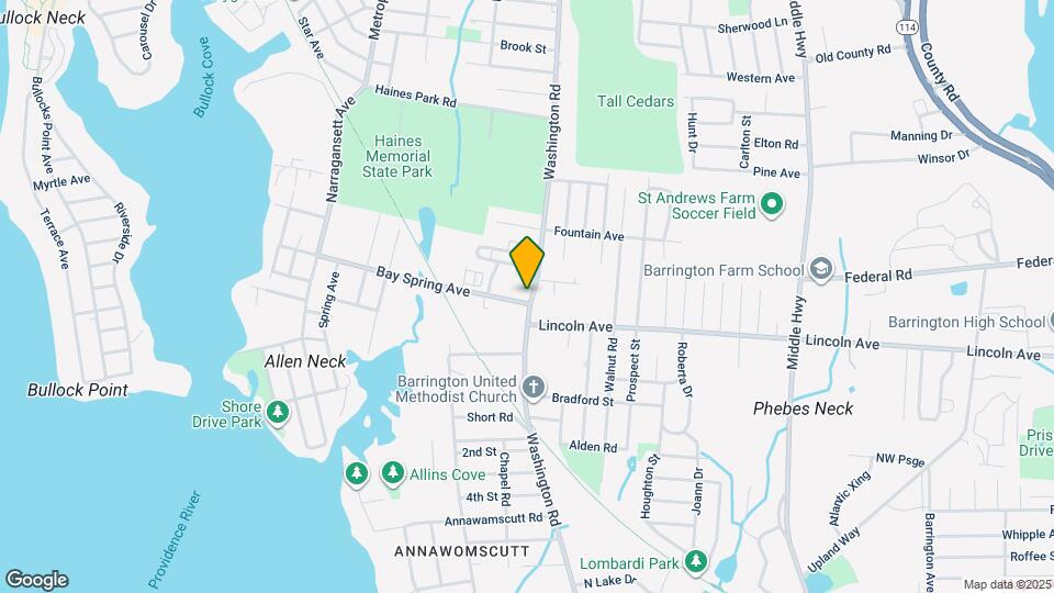 183-191 Washington Rd Map and Location Details
