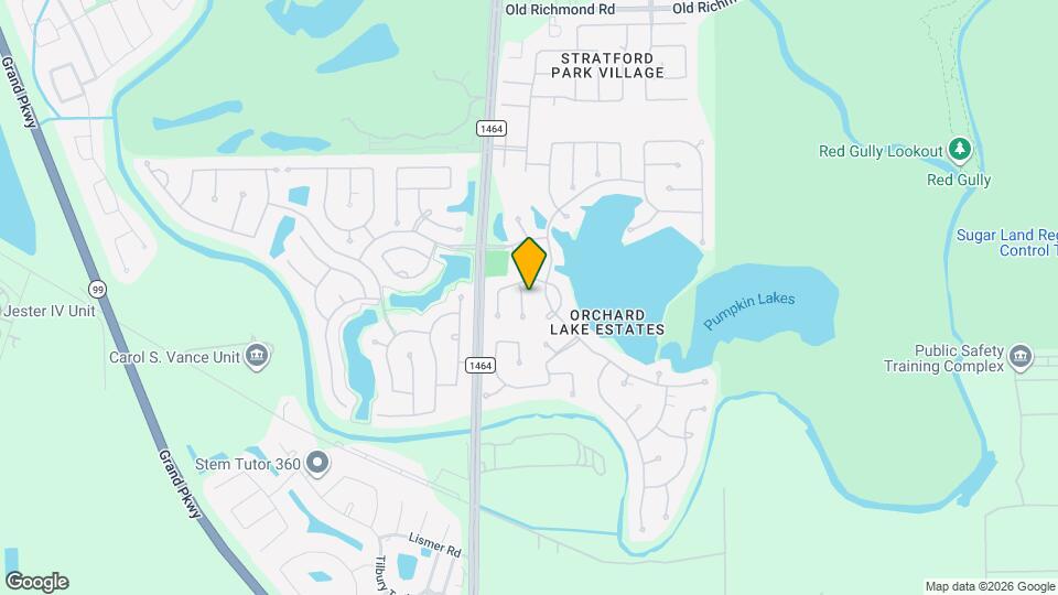 13211 Dusty Grove Ln Mapa y Detalles de la Ubicación