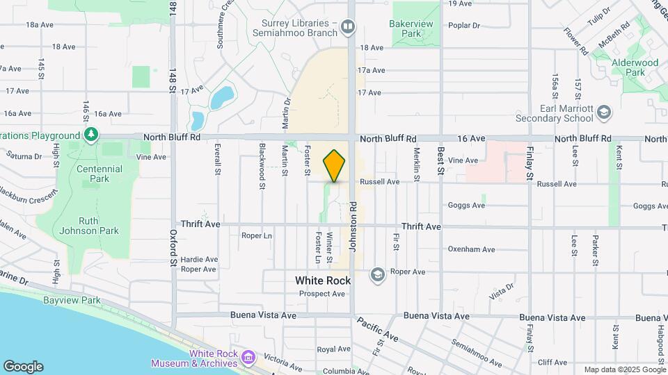 15152 Russell Ave Map and Location Details