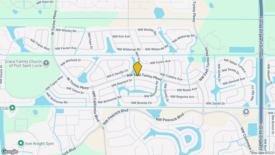 5951 NW Baynard Dr Map and Location Details