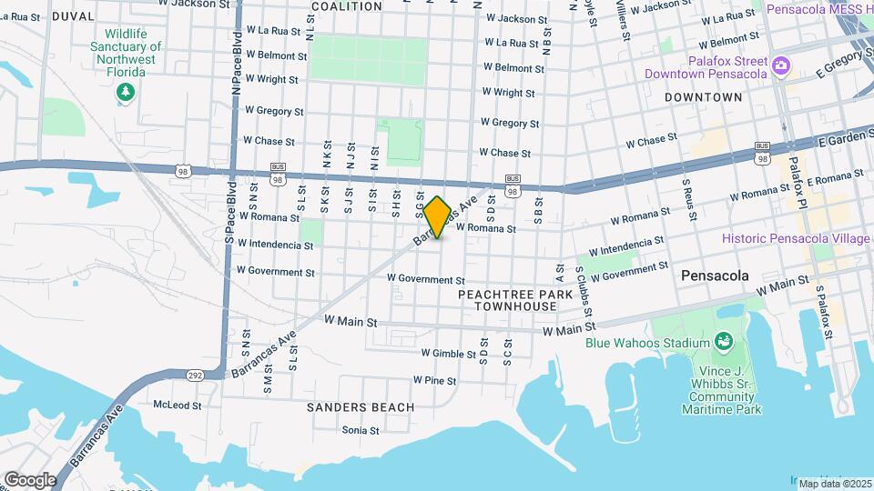 1300 W Intendencia St Map and Location Details
