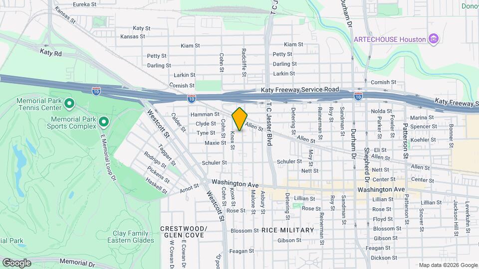 1515 Birdsall St Map and Location Details