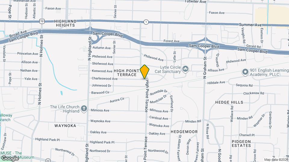 3733 Charleswood Ave Map and Location Details