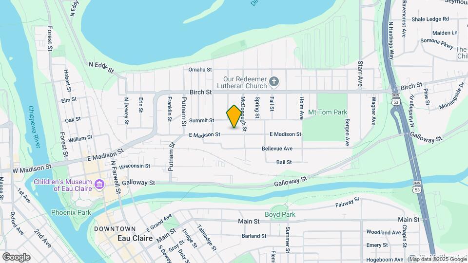 1162 E Madison St, Unit 2 Map and Location Details