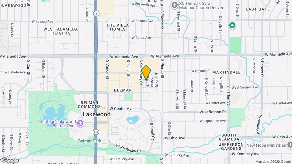 441 S Reed St Mapa y Detalles de la Ubicación