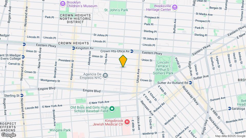 1587 Carroll St Map and Location Details